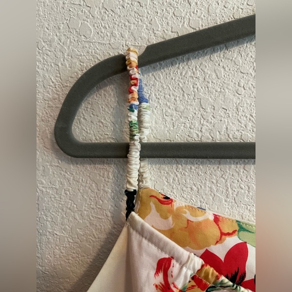 CDC Petite White Floral Summer Dress Size 12 - Picture 5 of 9